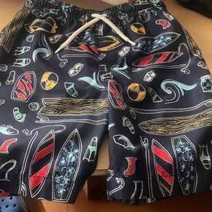 Boys Lands End Swim Trunks—Two Pairs